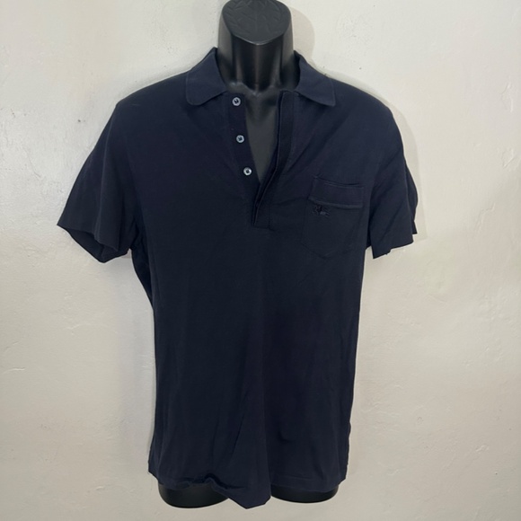 Burberry Pocket Polo Large Gently worn Made in Italy 100% cotton - Picture 2 of 6
